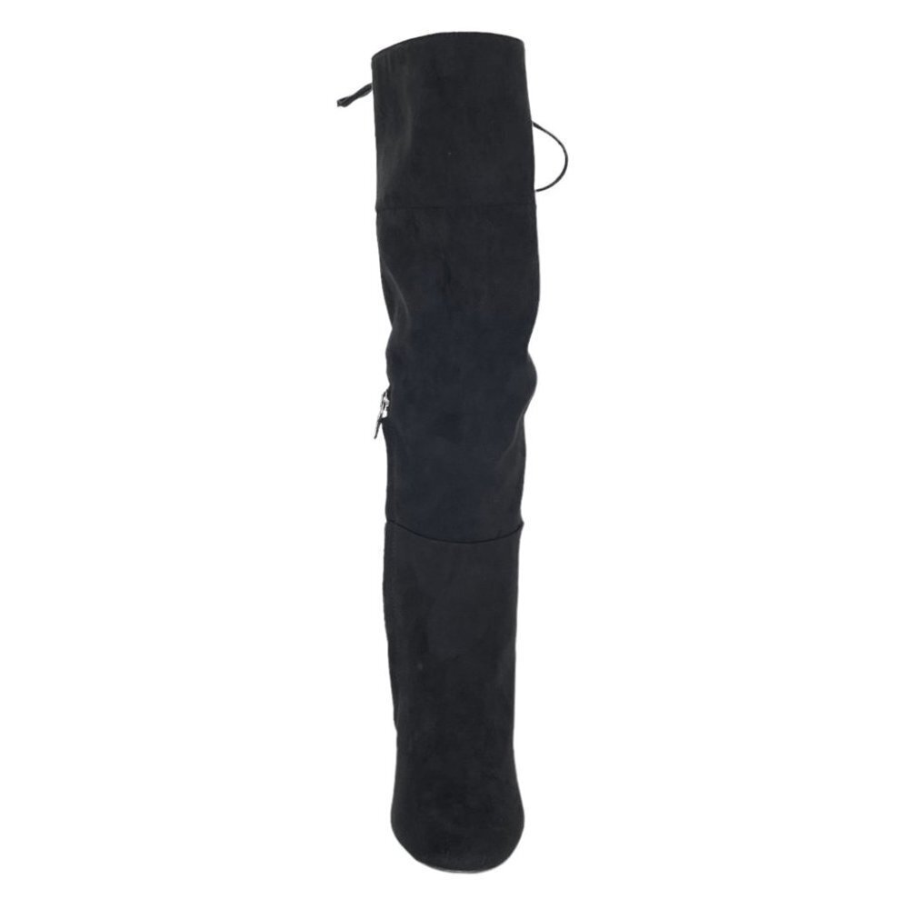 Kenneth Cole Reaction Corie Lace Microsuede Knee High Womens Size 10M - Picture 4 of 10